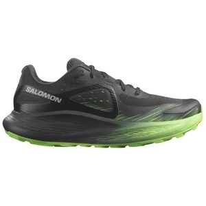 Salomon Glide Max TR Mens Sz 14 Running Trail Hiking Shoes Black/Green 473174